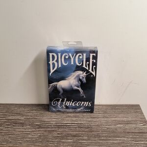 Bicycle Unicorns Playing Cards Poker Size Deck Limited Edition Sealed..New